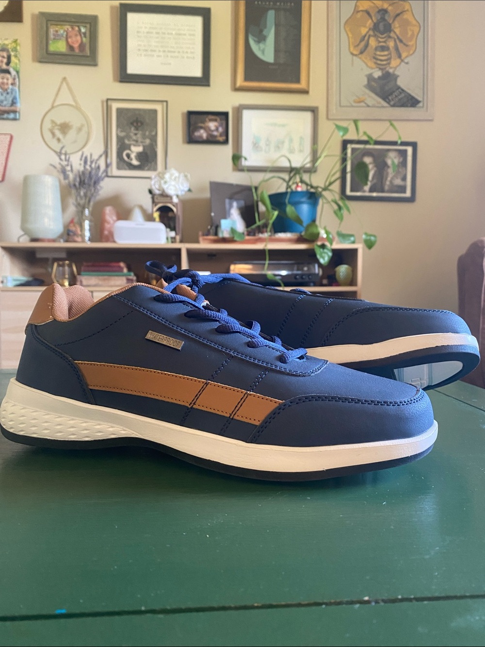 Men's Navy Sneakers